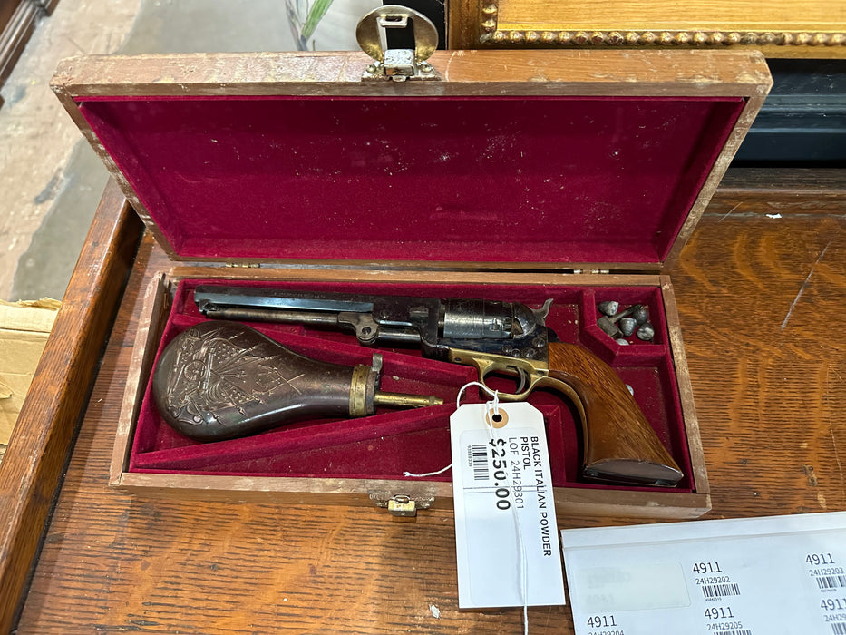 ITALIAN BLACK POWDER PISTOL