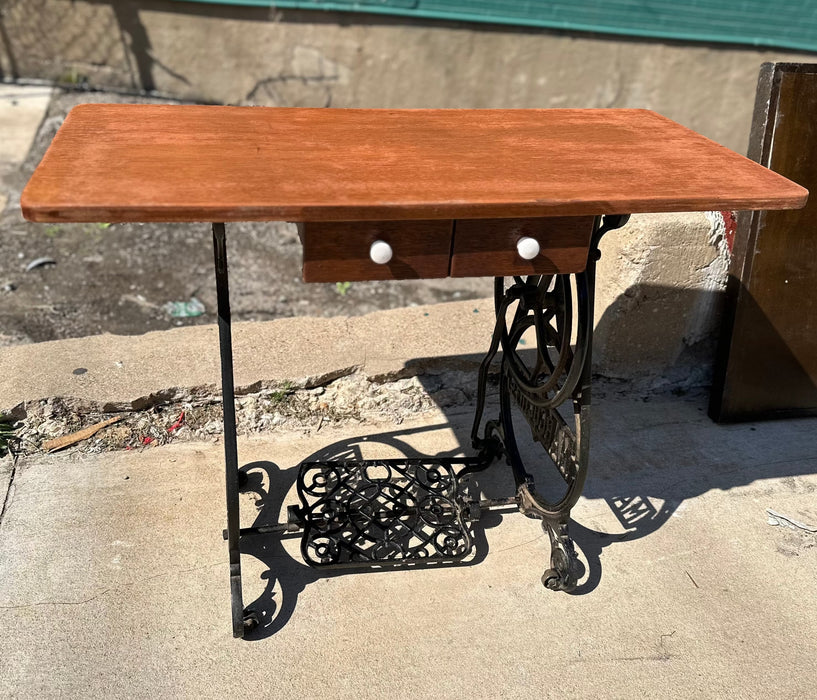 CAST IRON SEWING TABLE