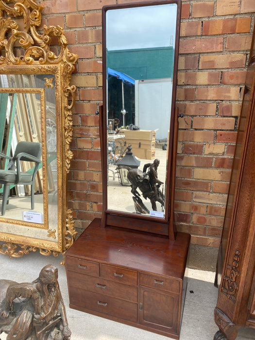 HANDMADE JAPANESE STYLE TINY DRESSER WITH MIRROR