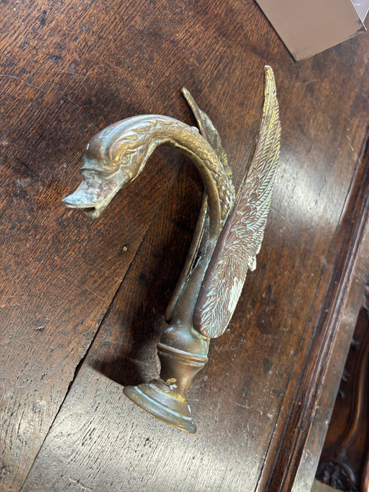 BRASS SWAN FAUCET - AS FOUND