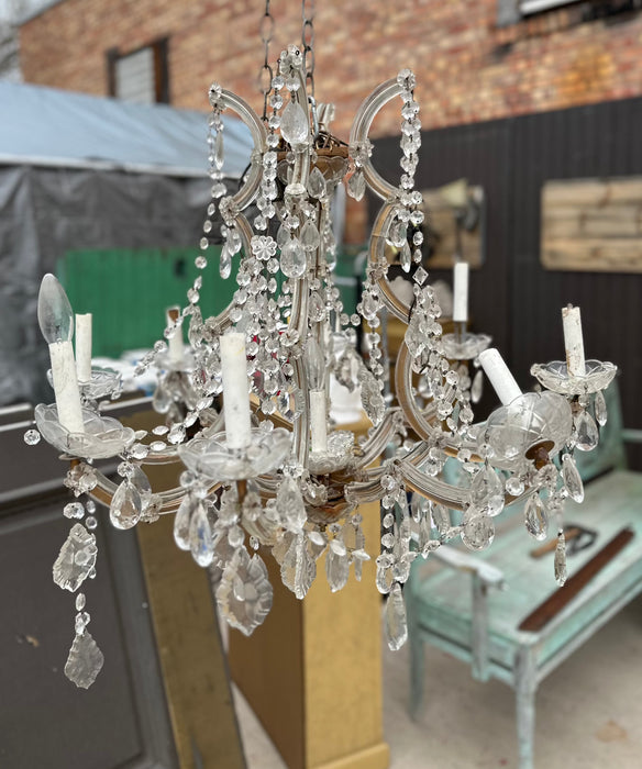 MARIA THERESA CHANDELIER AS FOUND