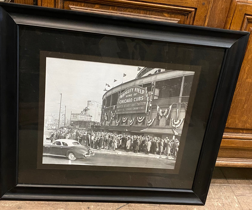 PHOTO PRINT OF OLD WRIGLEY'S FIELD