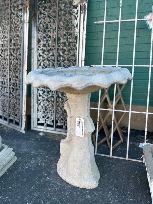 CONCRETE BIRD BATH