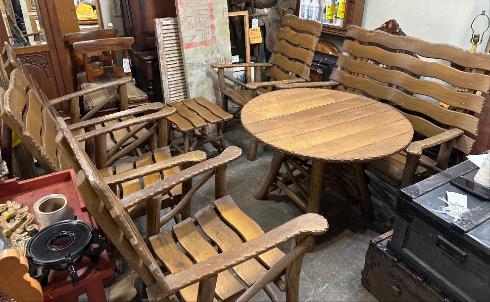 7 PIECE ADIRONDACK SET