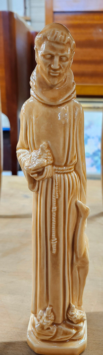 CERAMIC SAINT FRANCIS