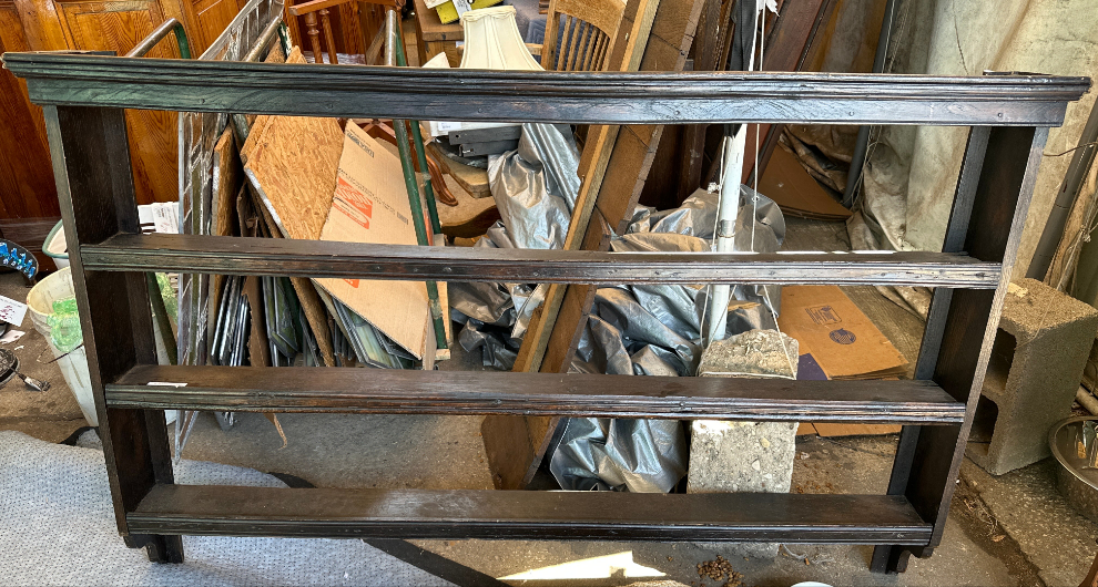 EARLY FRENCH PLATE RACK