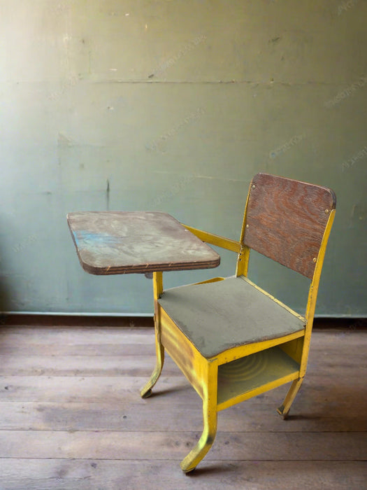 SMALL VINTAGE CHILDS DESK AS FOUND