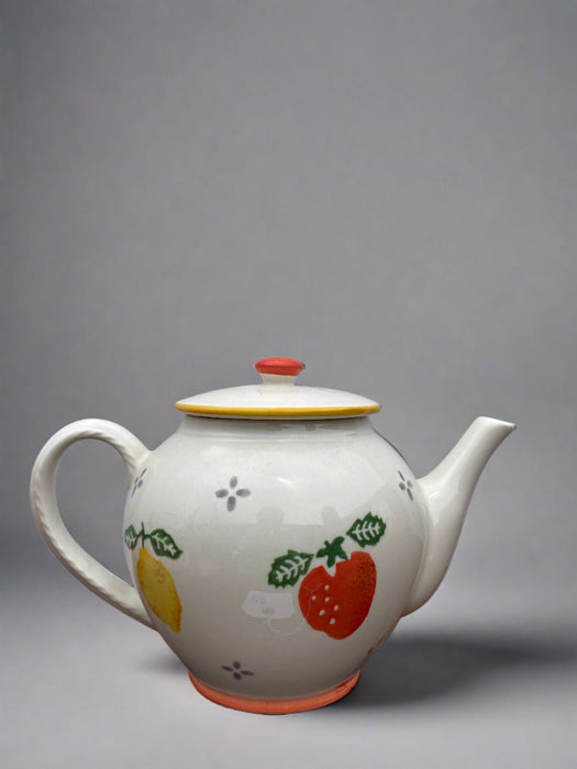 LAURA ASHLEY LEMON AND STRAWBERRY TEAPOT