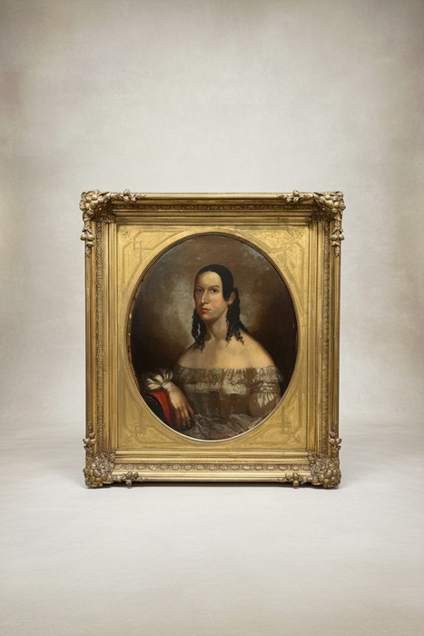19TH CENTURY PORTRAIT OF SPANISH NOBLEWOMAN