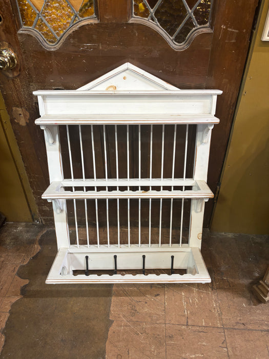 MEDIUM WHITE ENTRY WAY COAT HANGER