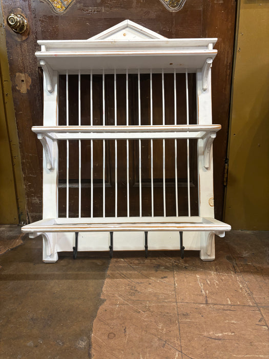 MEDIUM WHITE ENTRY WAY COAT HANGER