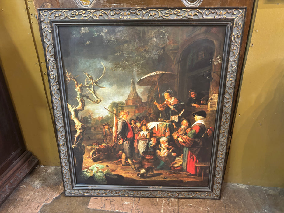 MEDIUM FRAMED STREET SHOP PRINT