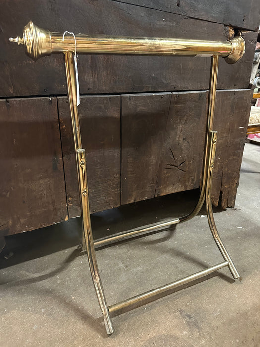 BRASS TOWEL RACK