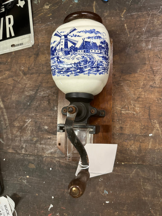 BLUE DELFT COFFEE GRINDER