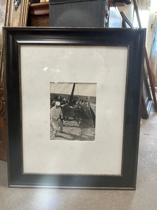 FRAMED VINTAGE INDUSTRIAL PHOTO PRINT