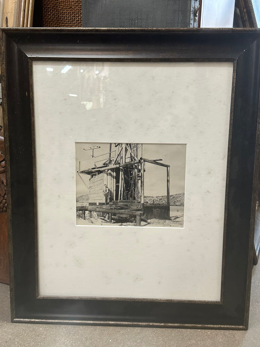 FRAMED VINTAGE INDUSTRIAL PHOTO PRINT