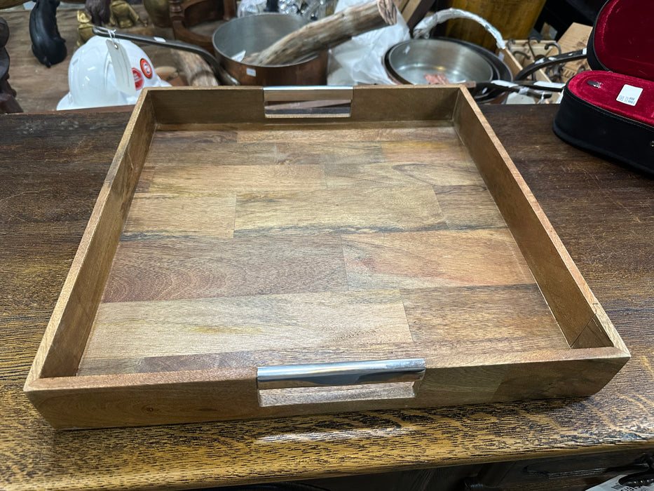 MODERN WOOD TRAY