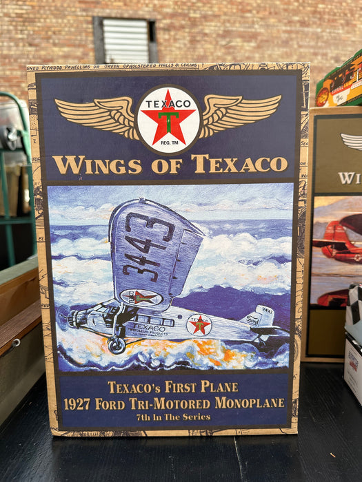 WINGS OF TEXACO DIE CAST MODEL PLANE-1927