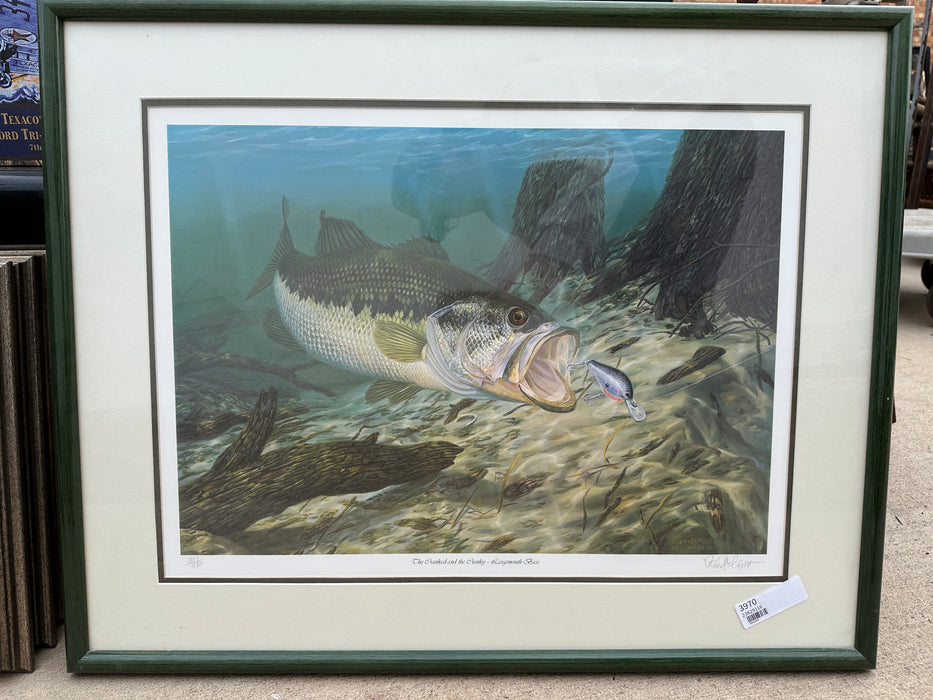 NICE PRINT OF LARGEMOUTH BASS