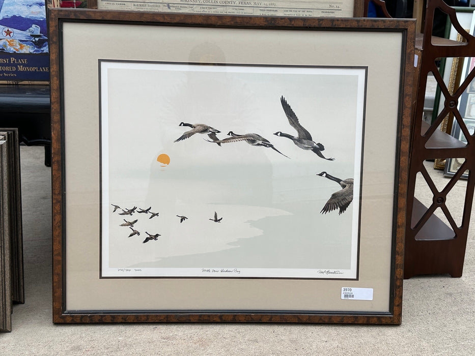 PRINT OF FLYING GEESE-SIGNED AND NUMBERED