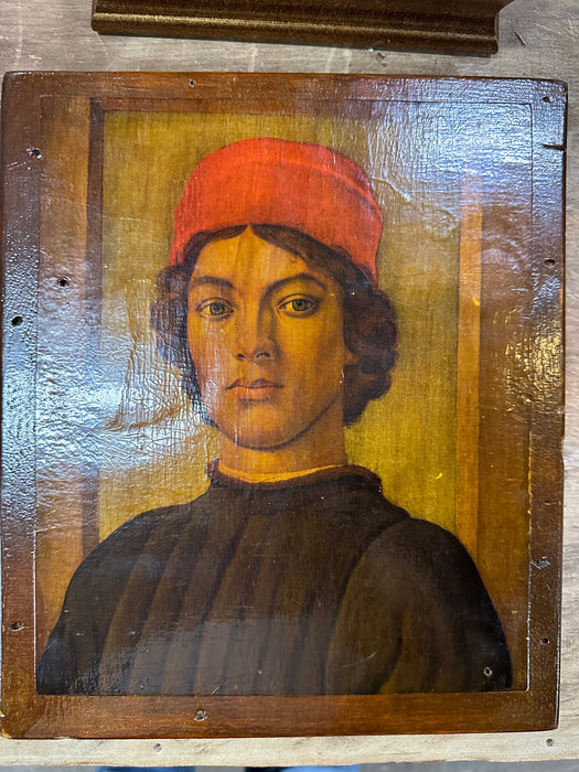 ITALIAN GENTLEMAN BY BOTTICELLI