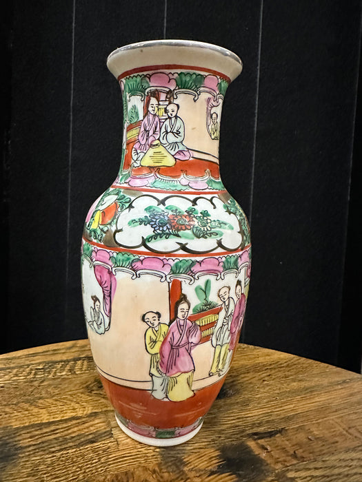 ROSE FAMILLE SMALL FLARED VASE