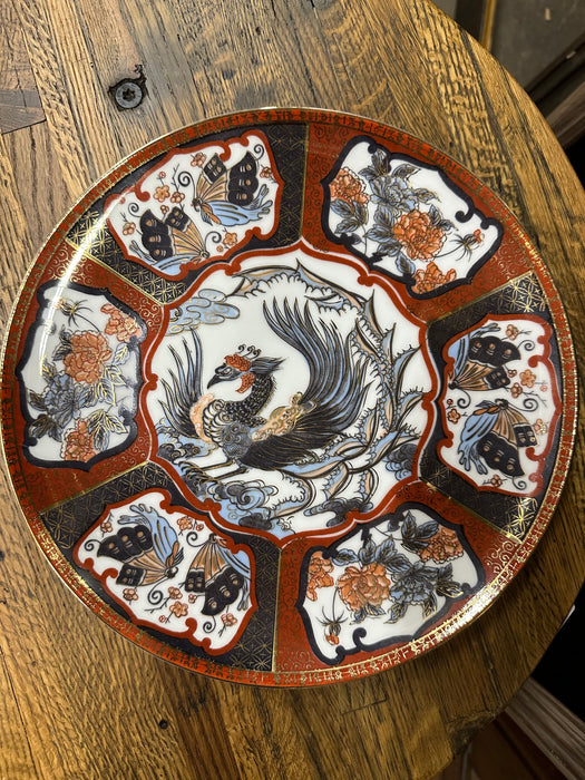 JAPANESE PLATE WITH BIRD