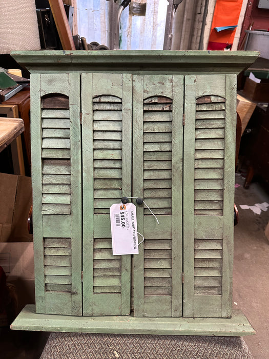 SMALL SHUTTER WINDOW