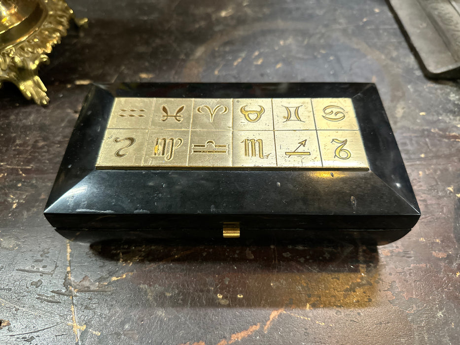 EGYPTIAN MOTIF CARD BOX