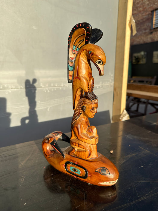ALASKAN INDIAN TOTEM