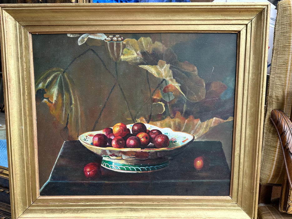 STILL LIFE OF APPLES