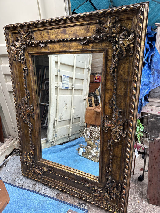LARGE RECTANGULAR COMPOSITION MIRROR- NOT OLD