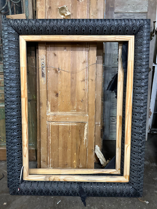LARGE DARK LEAFY TEXTURE FRAME