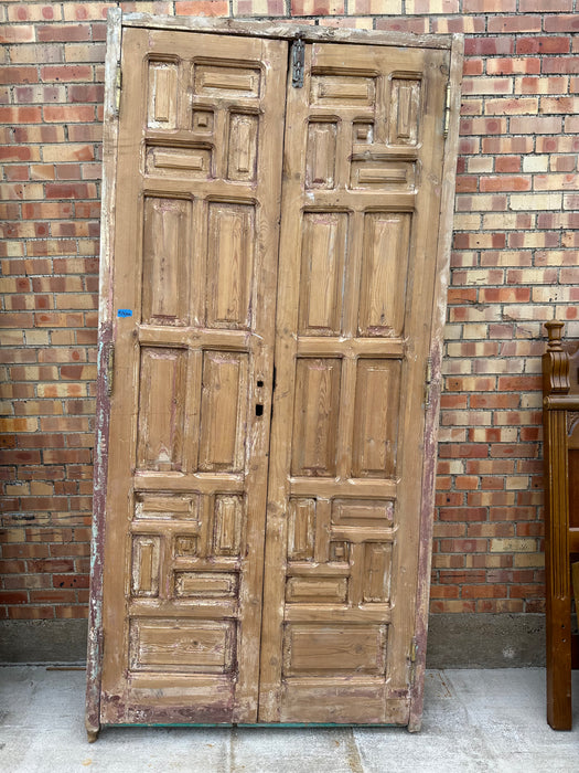 PAIR OF RAW  DOORS