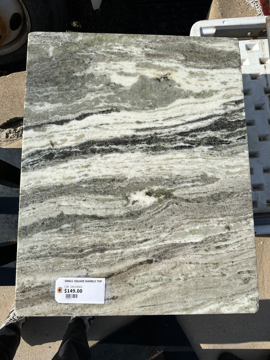SMALL SQUARE MARBLE TOP