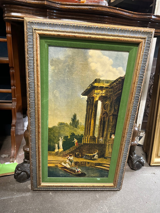 PAIR OF RUINS PRINTS