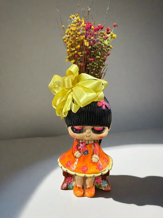 FLOWER POWER GIRL BANK