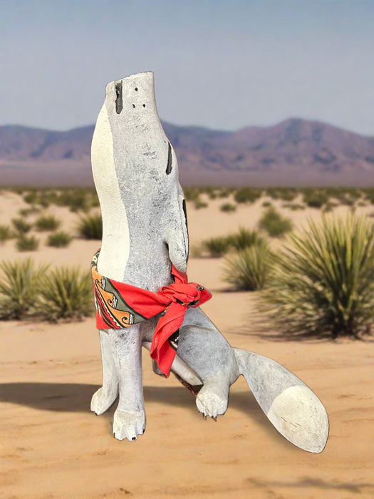 COYOTE STATUE