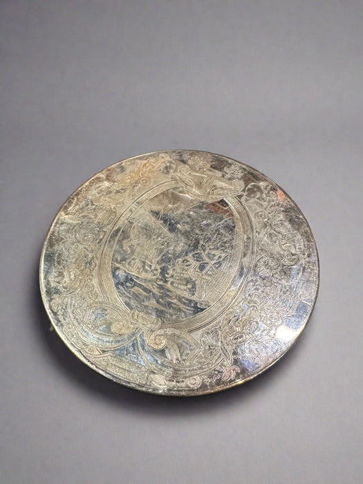 SMALL ROUND ASIAN PLATE TRIVET