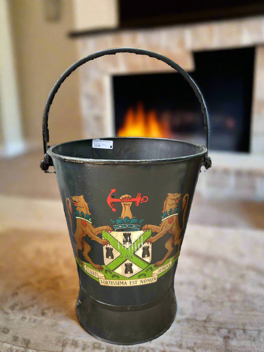 HEAVY TIN FIRE BUCKET