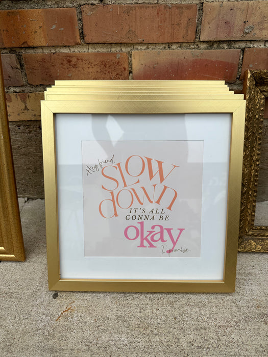 NOT OLD GOLD FRAME