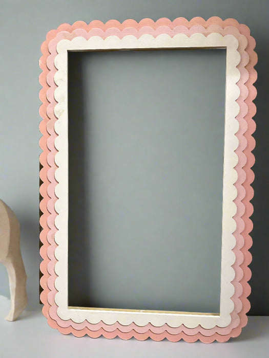 CUSTOM MADE 3 TONE PINK LACQUER FRAME