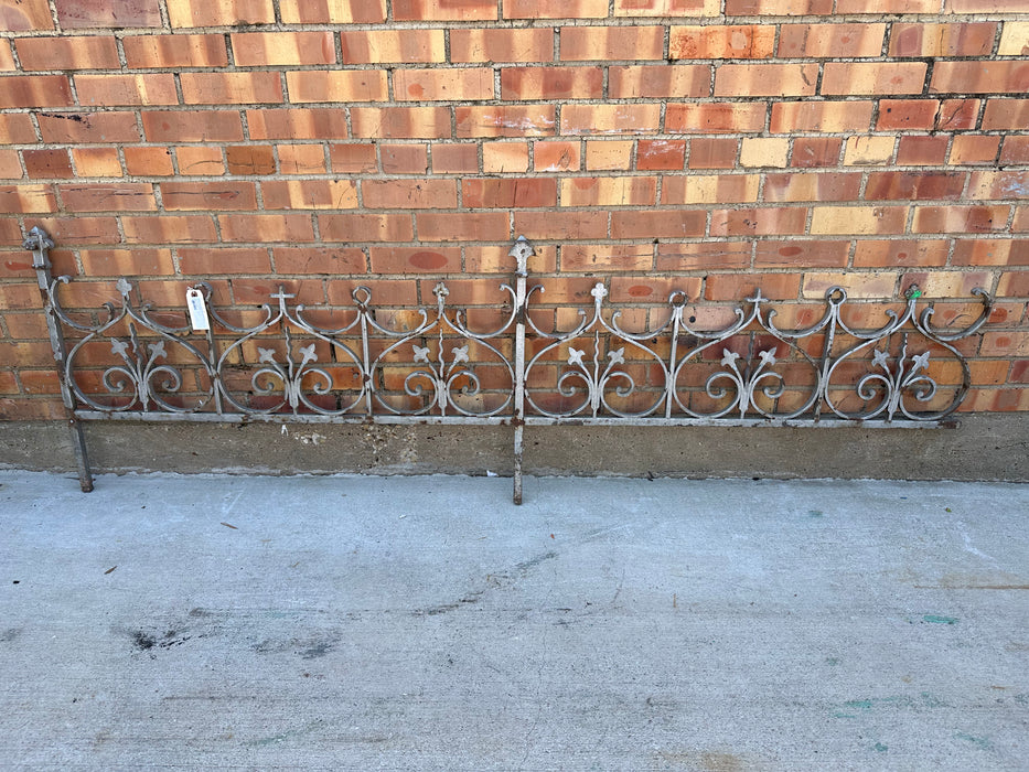 FRENCH IRON DECORATIVE FENCE PANEL