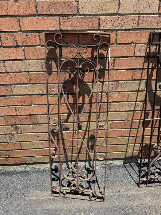 FRENCH WROUGHT IRON  PANEL