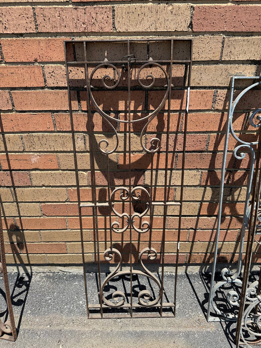 FRENCH WROUGHT IRON  PANEL