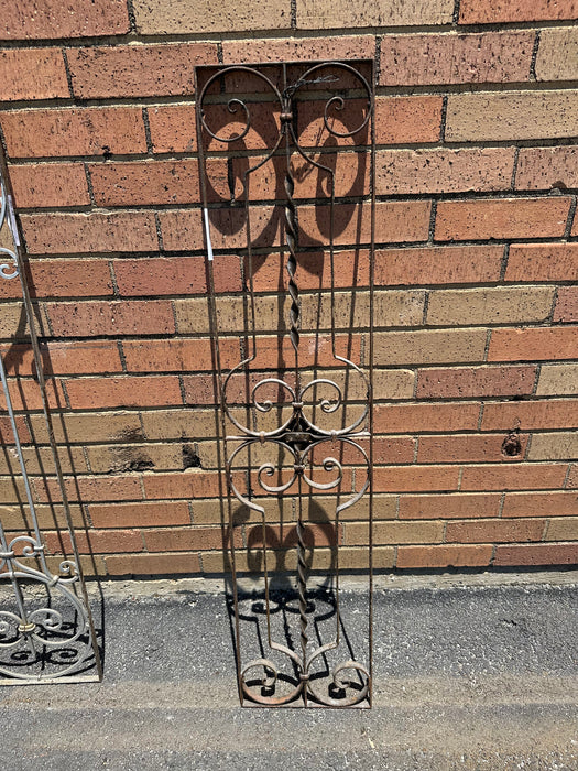 FRENCH WROUGHT IRON  PANEL