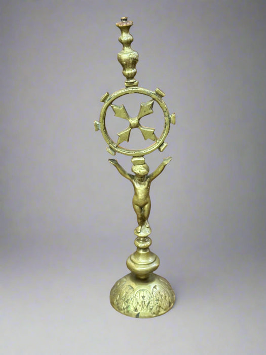 BRASS ANGEL STATUE