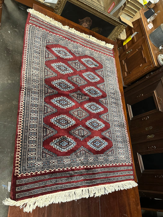 BAKHARA HAND TIED RUG