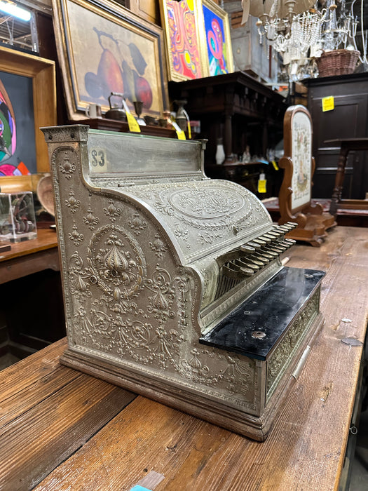 NATIONAL CASH REGISTER-NICKLE PLATED