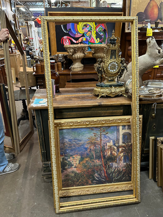 LARGE THIN GILT FRAME